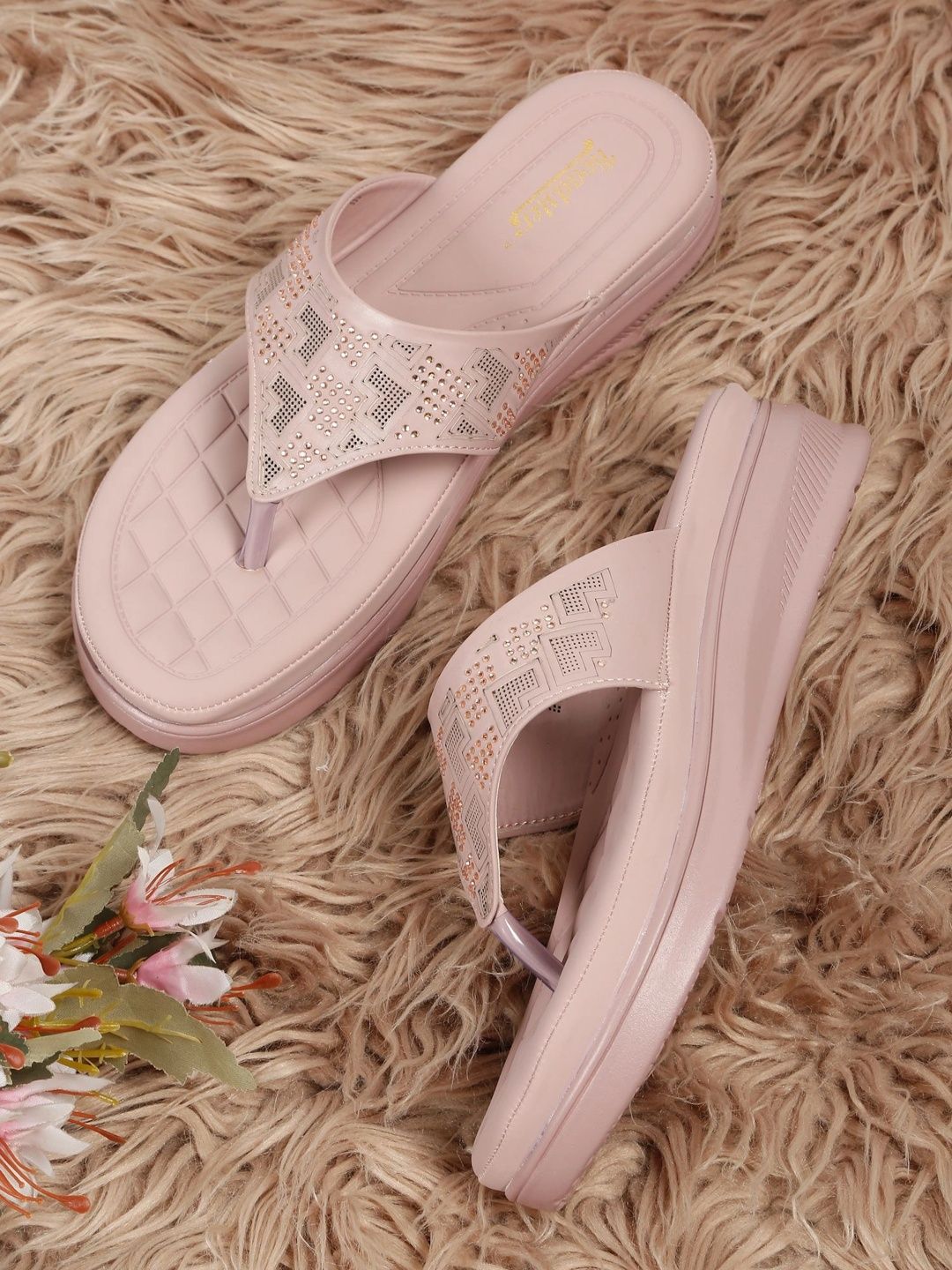 Roadster Embellished Wedge Sandals-picture-40