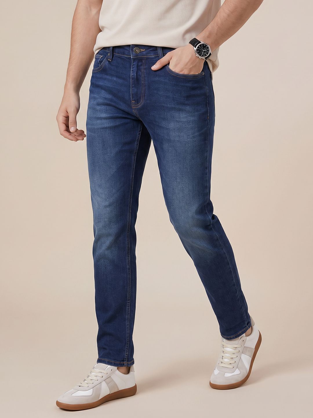 United Colors of Benetton Men Skinny Fit Heavy Fade Jeans-picture-25
