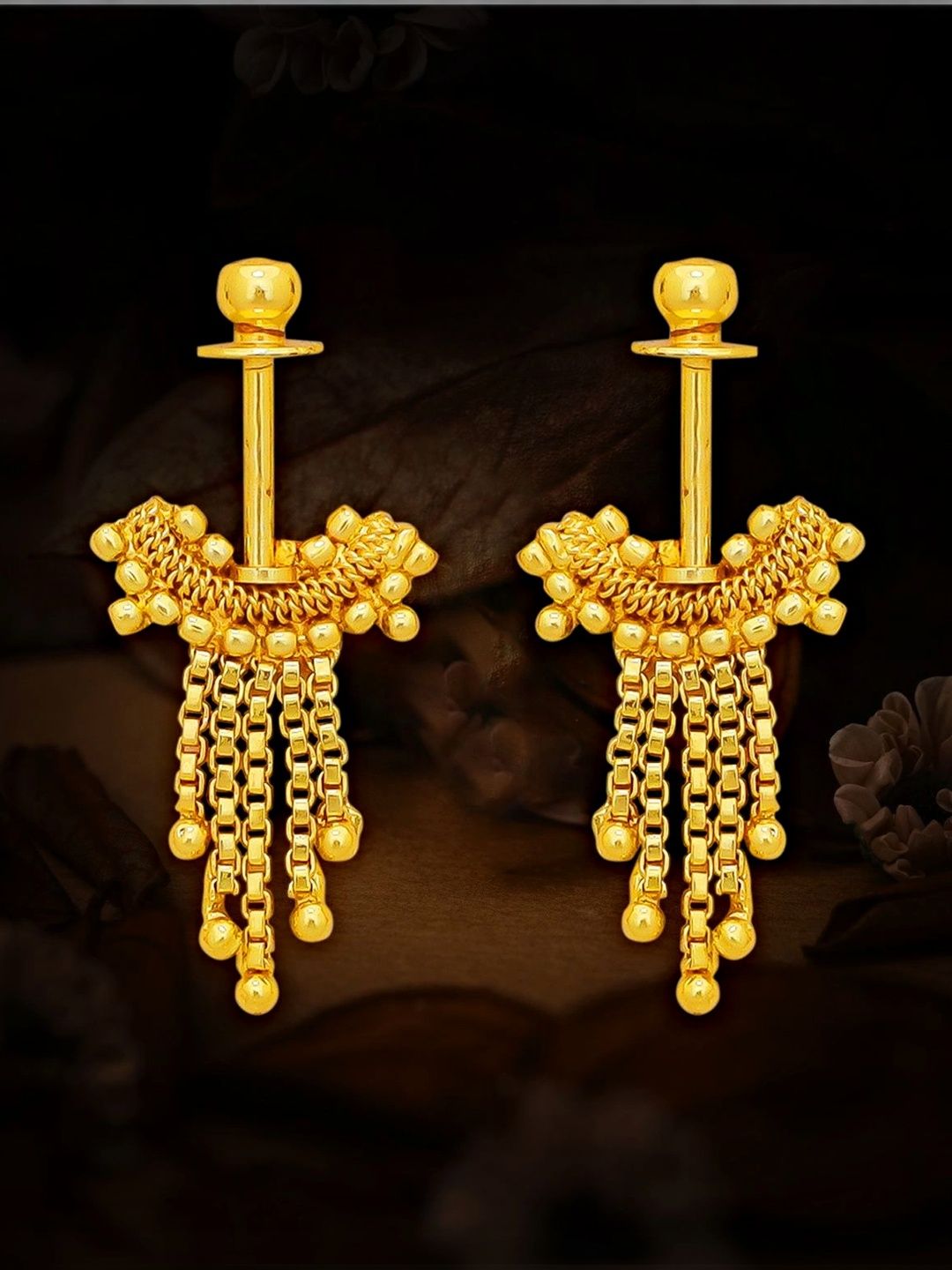 Drashti Collection Geometric Drop Earrings-picture-24