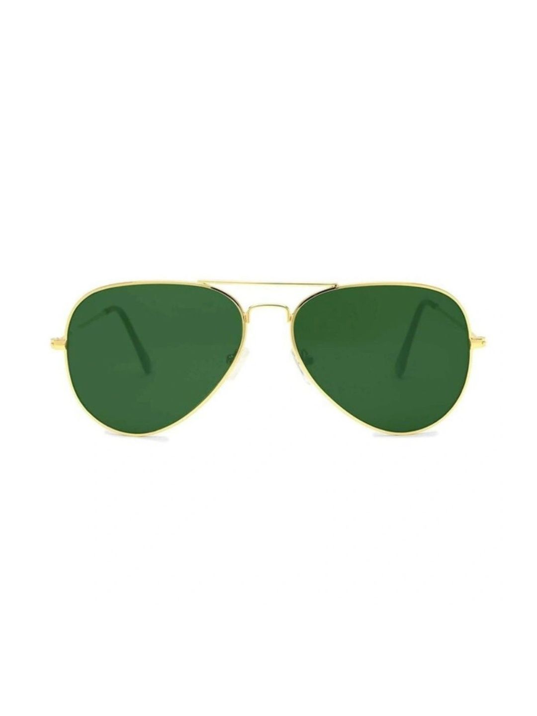 Roadster Unisex Green Lens & Gold-Toned Aviator Sunglasses with-picture-19