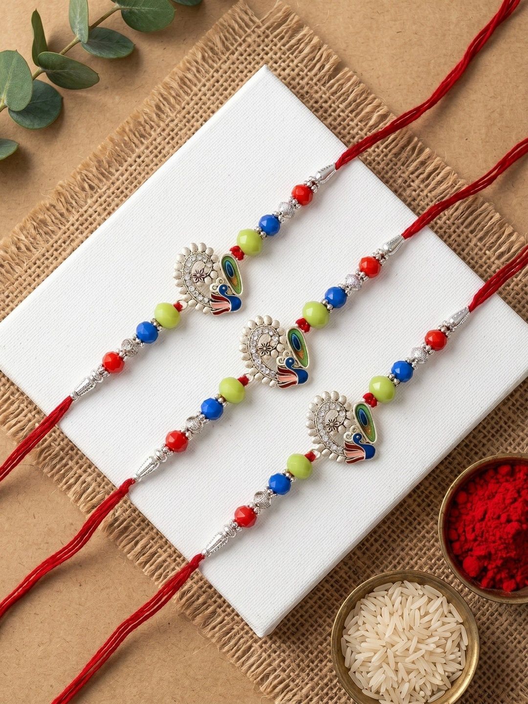 MEIRA JEWELLERY Thread Rakhi-picture-19