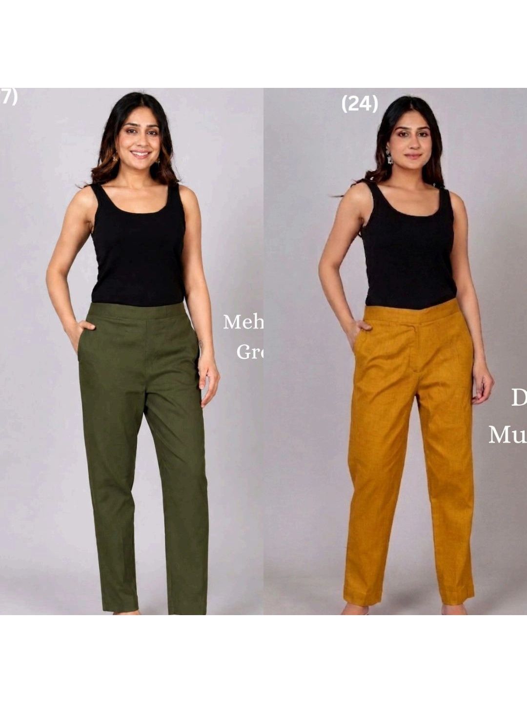 RIVNIX Women Smart High-Rise Trousers-picture-15