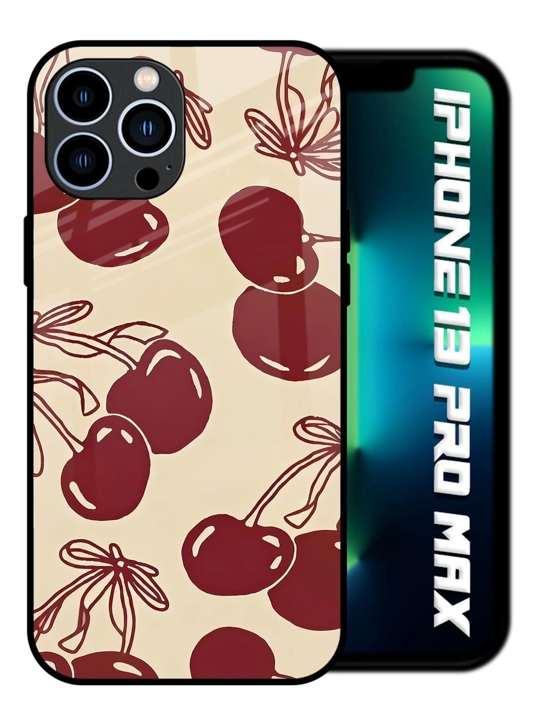 QRIOH Conversational Printed iPhone 13 Pro Max Back Case Mobile Accessories-image-41