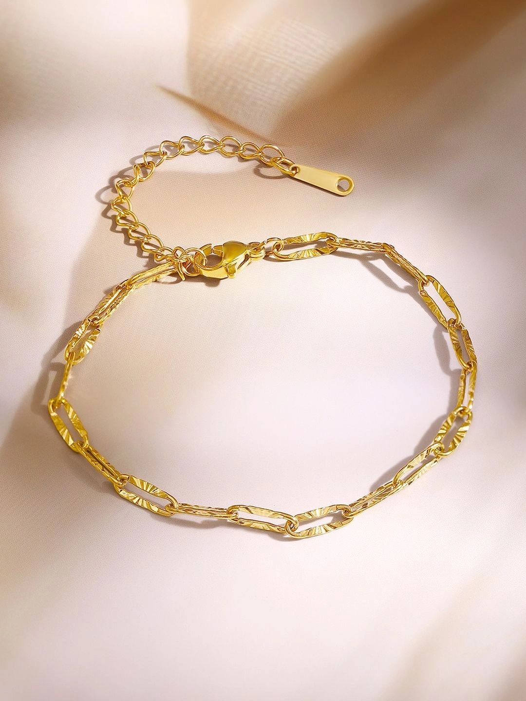 Rubans Women Gold-Plated Wraparound Bracelet-picture-10
