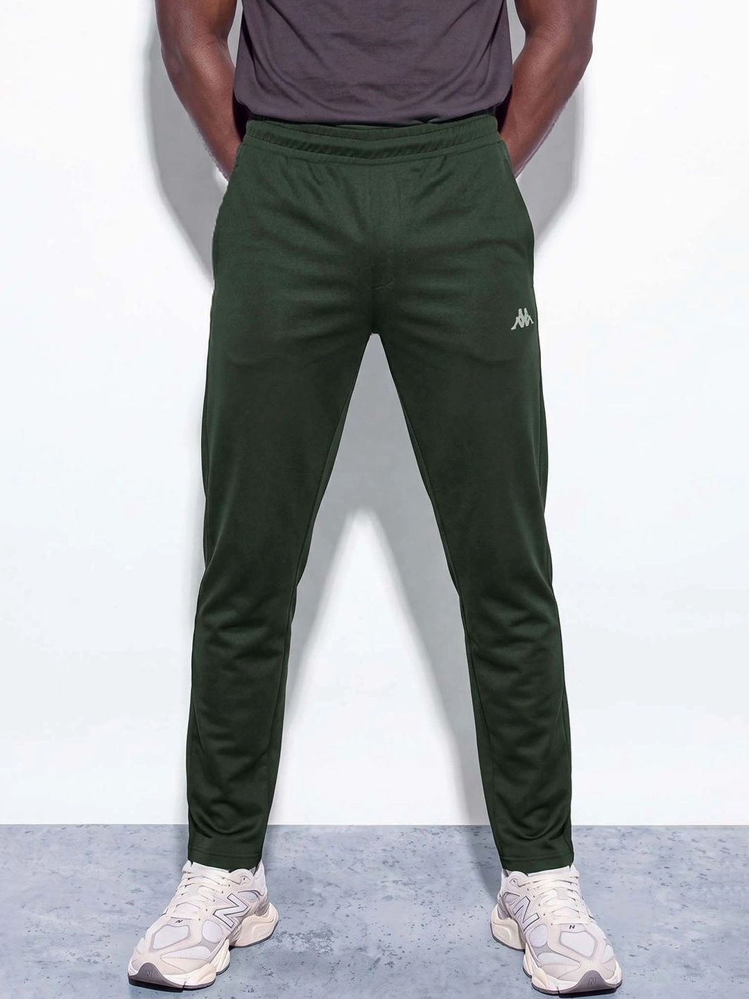 Kappa Men Regular Fit Brand Logo Training Track Pants-image-28