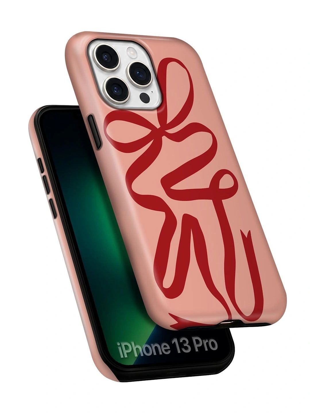QRIOH Abstract Printed iPhone 13 Pro Back Case Mobile Accessories-picture-17