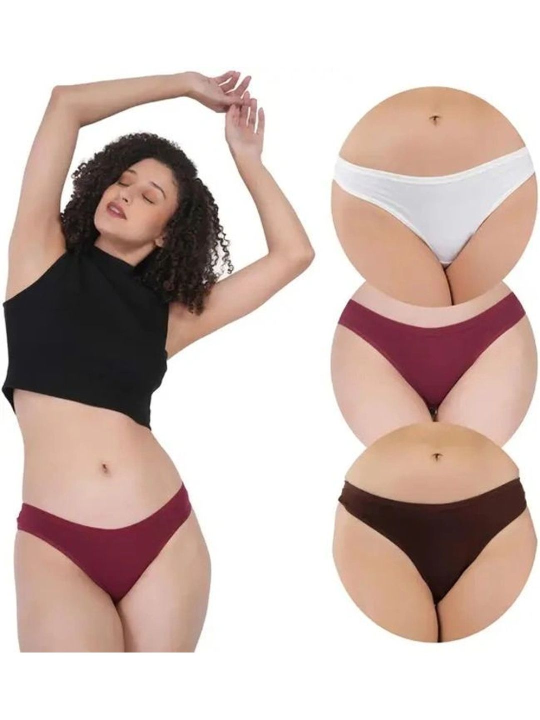 Bebron Women Pack of 3 Assorted Bikini-picture-49