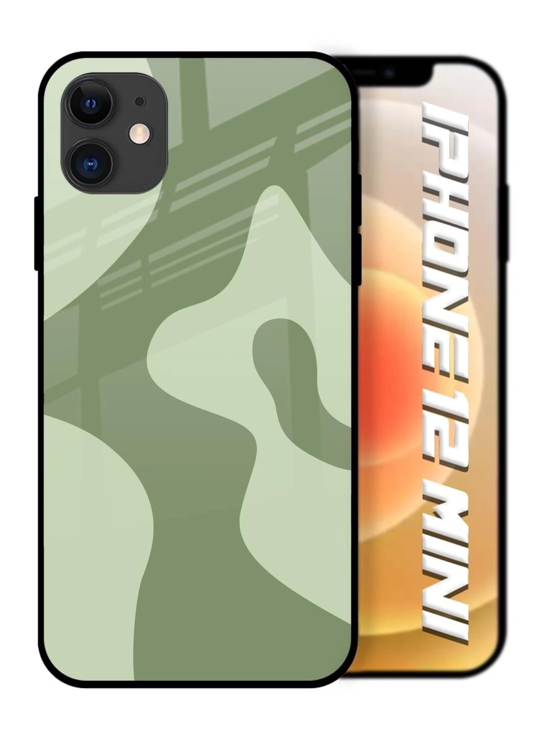 QRIOH Abstract Printed iPhone 12 Mini Back Case Mobile Accessories-picture-10