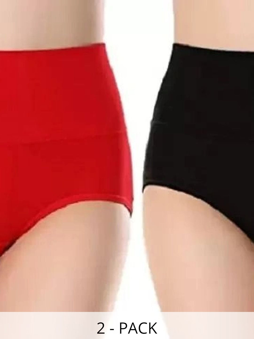 Bebron Women Pack of 2 Assorted Basic Briefs-picture-18