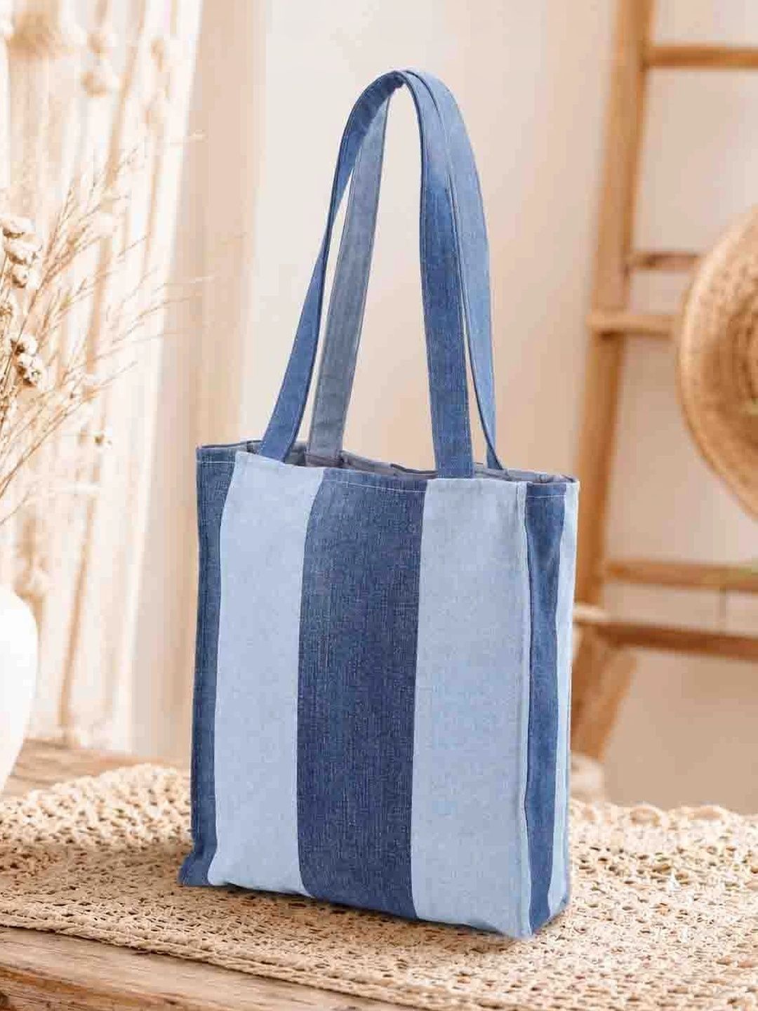 THE S LIVING Unisex Striped Messenger Bag-picture-57