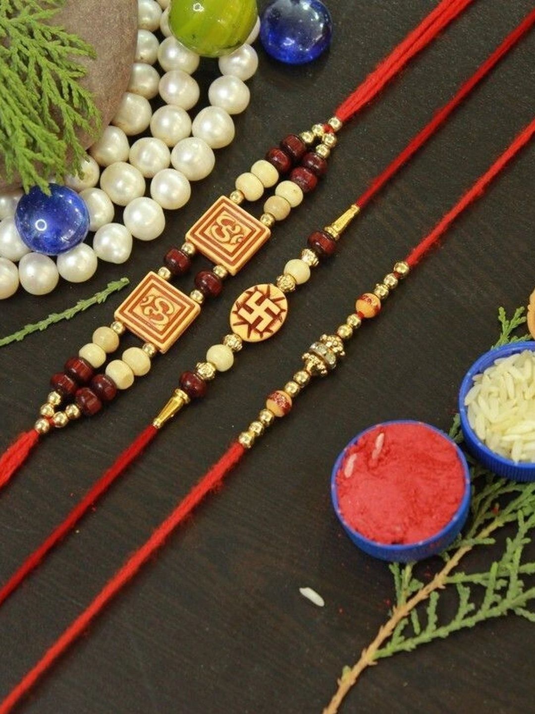 Sangria Thread Rakhi-picture-49