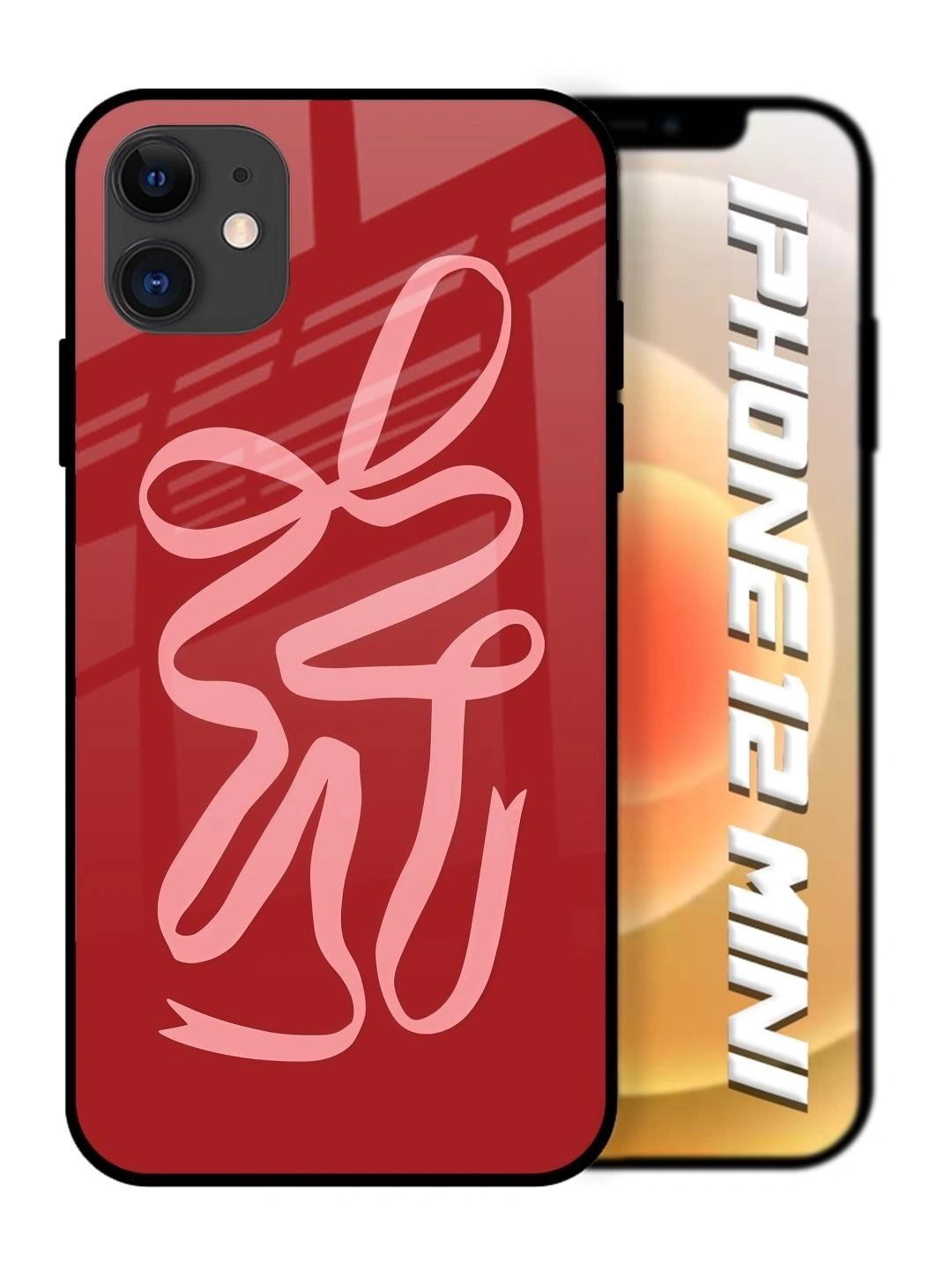 QRIOH Abstract Printed iPhone 12 Mini Back Case Mobile Accessories-picture-32