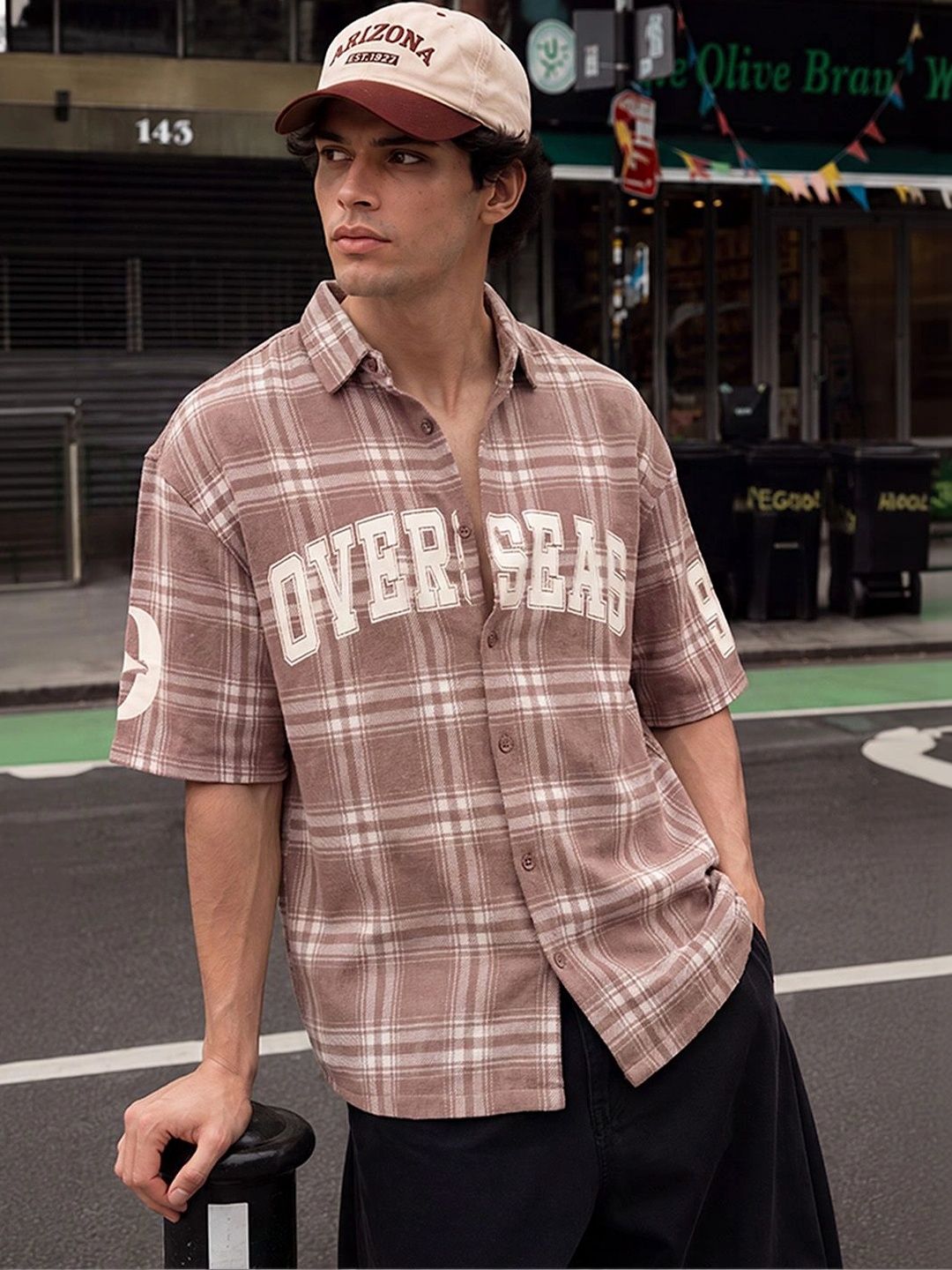 Powerlook Men Gingham Checks Checked Casual Shirt-picture-21