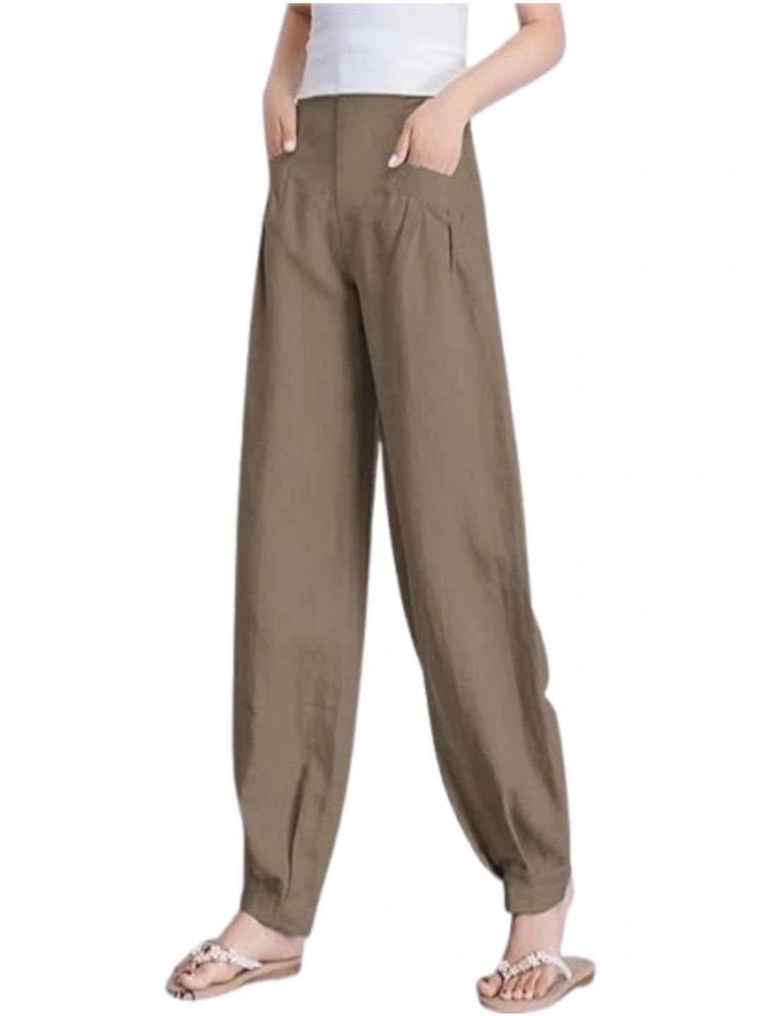 OUTER WEAR AYAM EXPORTS Women Loose Fit Culottes Trousers-picture-43