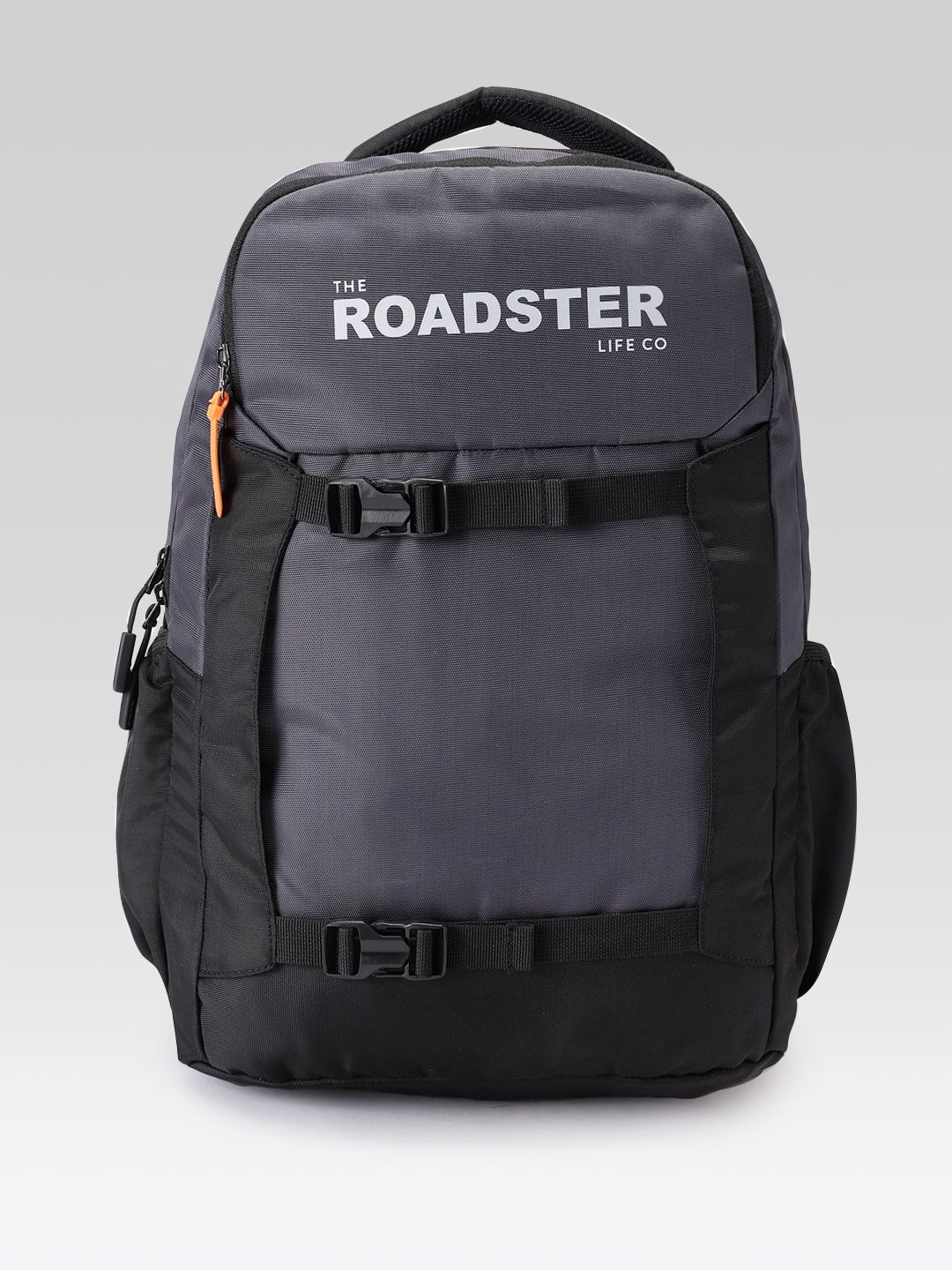 The Roadster Life Co. Unisex Brand Logo Printed Backpack with Rain Cover-picture-37