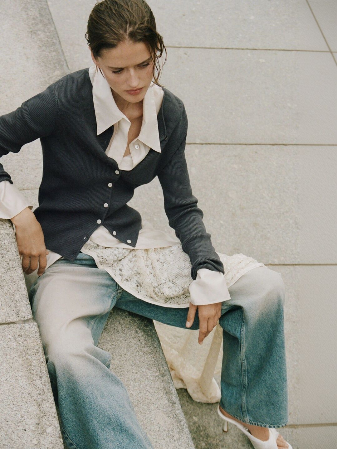 H&M Women Ribbed Cardigan-picture-19