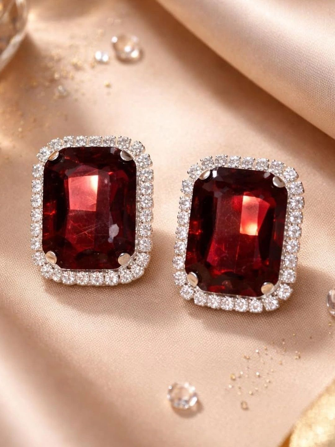 Rayz Collectibles Geometric Studs Earrings-image-46