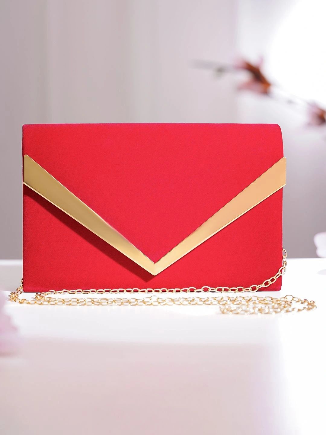 Rubans Embellished Envelope Clutch-picture-57
