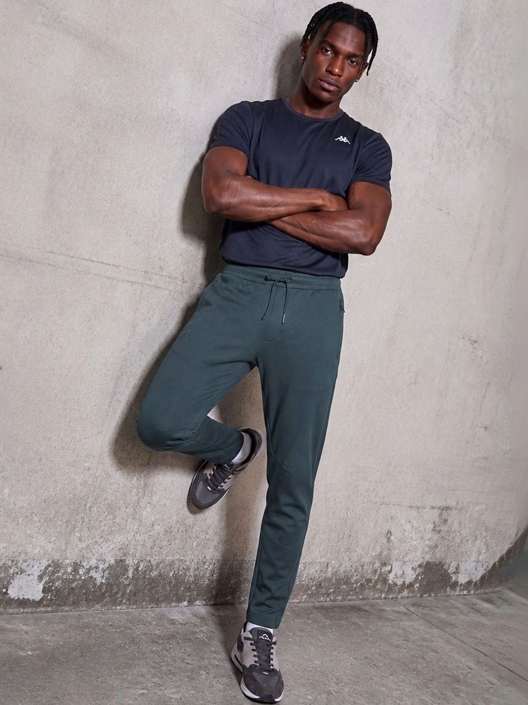 Kappa Men Regular Fit Training Joggers-picture-23