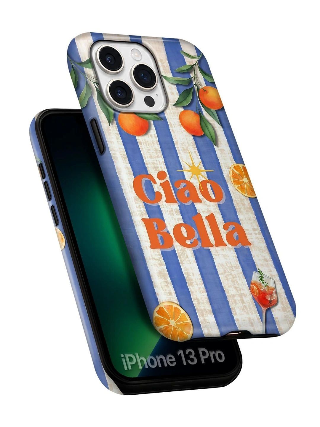 QRIOH Conversational Printed iPhone 13 Pro Back Case Mobile Accessories-picture-17