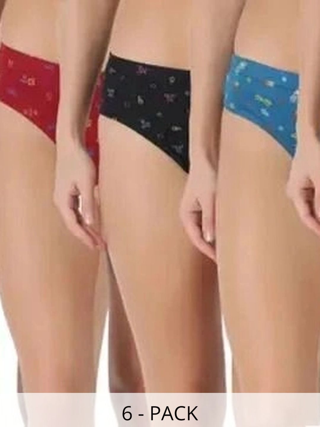 Bebron Women Pack of 6 Printed Assorted Bikini-picture-11