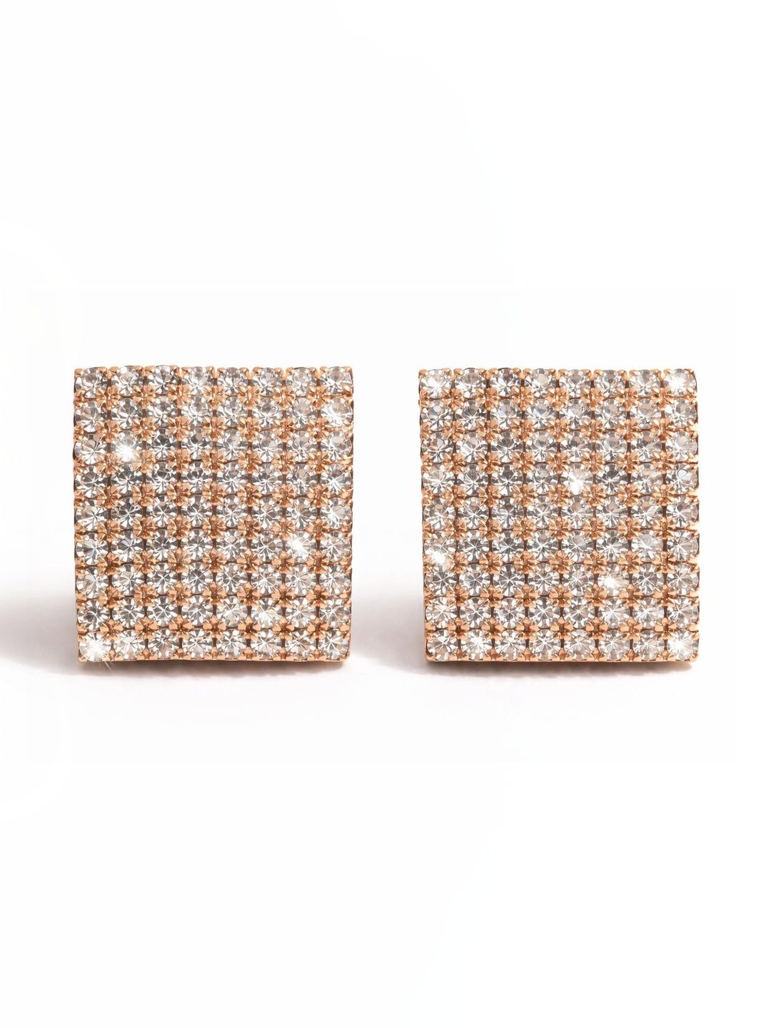 Rayz Collectibles Square Studs Earrings-picture-37