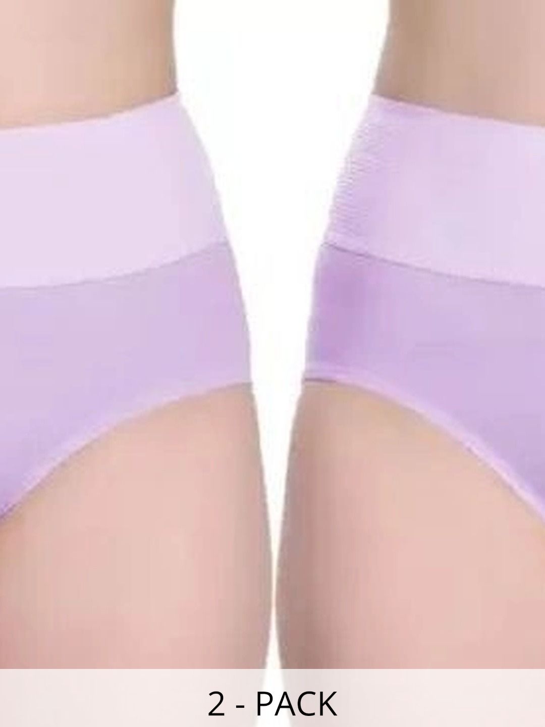 Bebron Women Pack of 2 Assorted Basic Briefs-picture-13