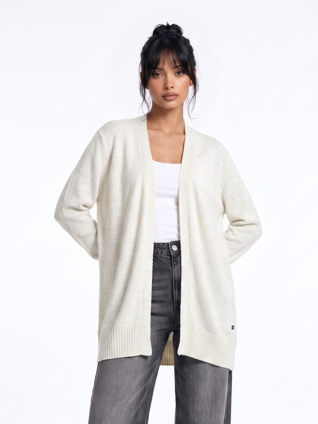 glitchez Relaxed Fit V-Neck Cardigan-picture-31