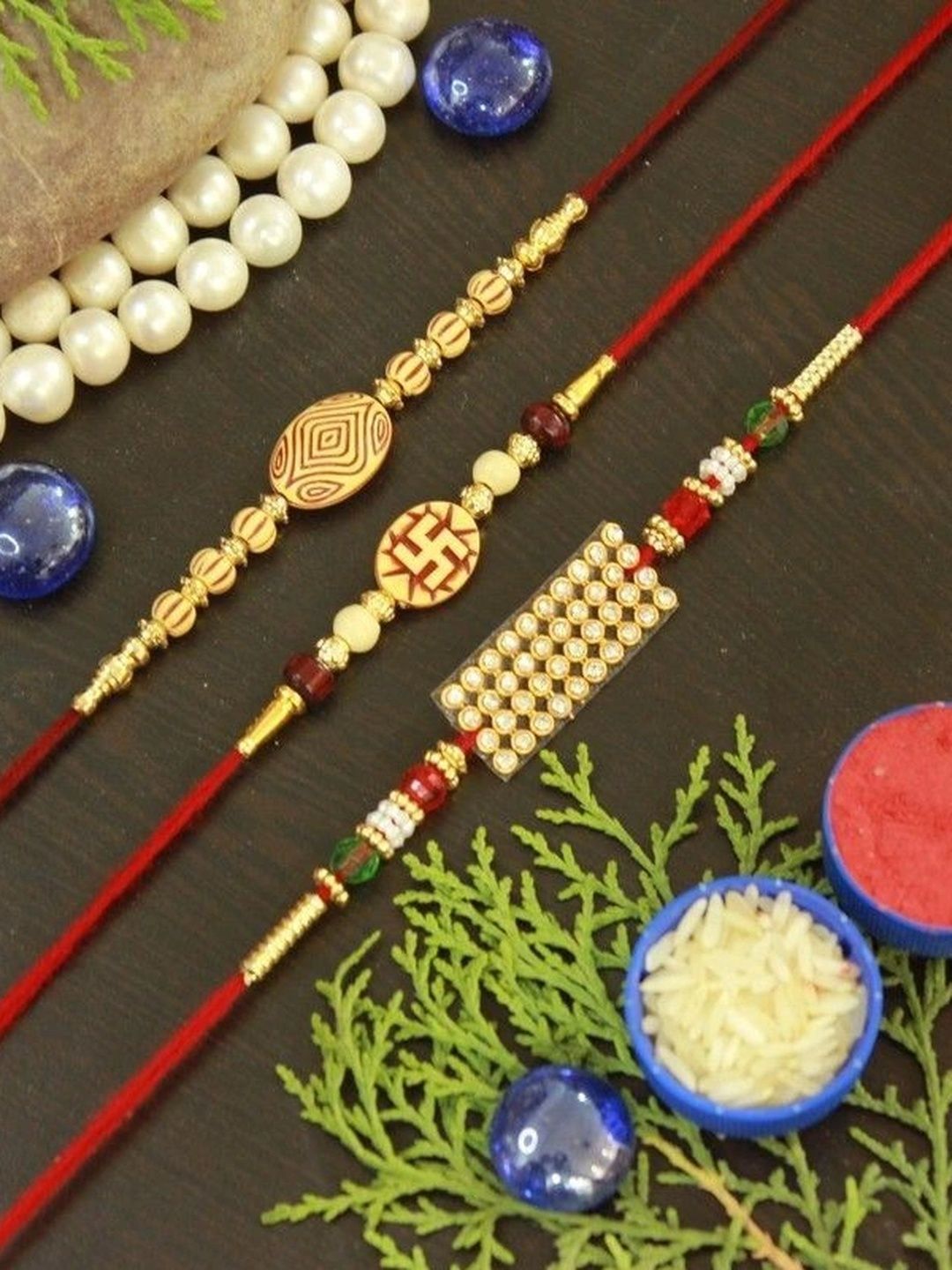 Sangria Thread Rakhi-picture-17