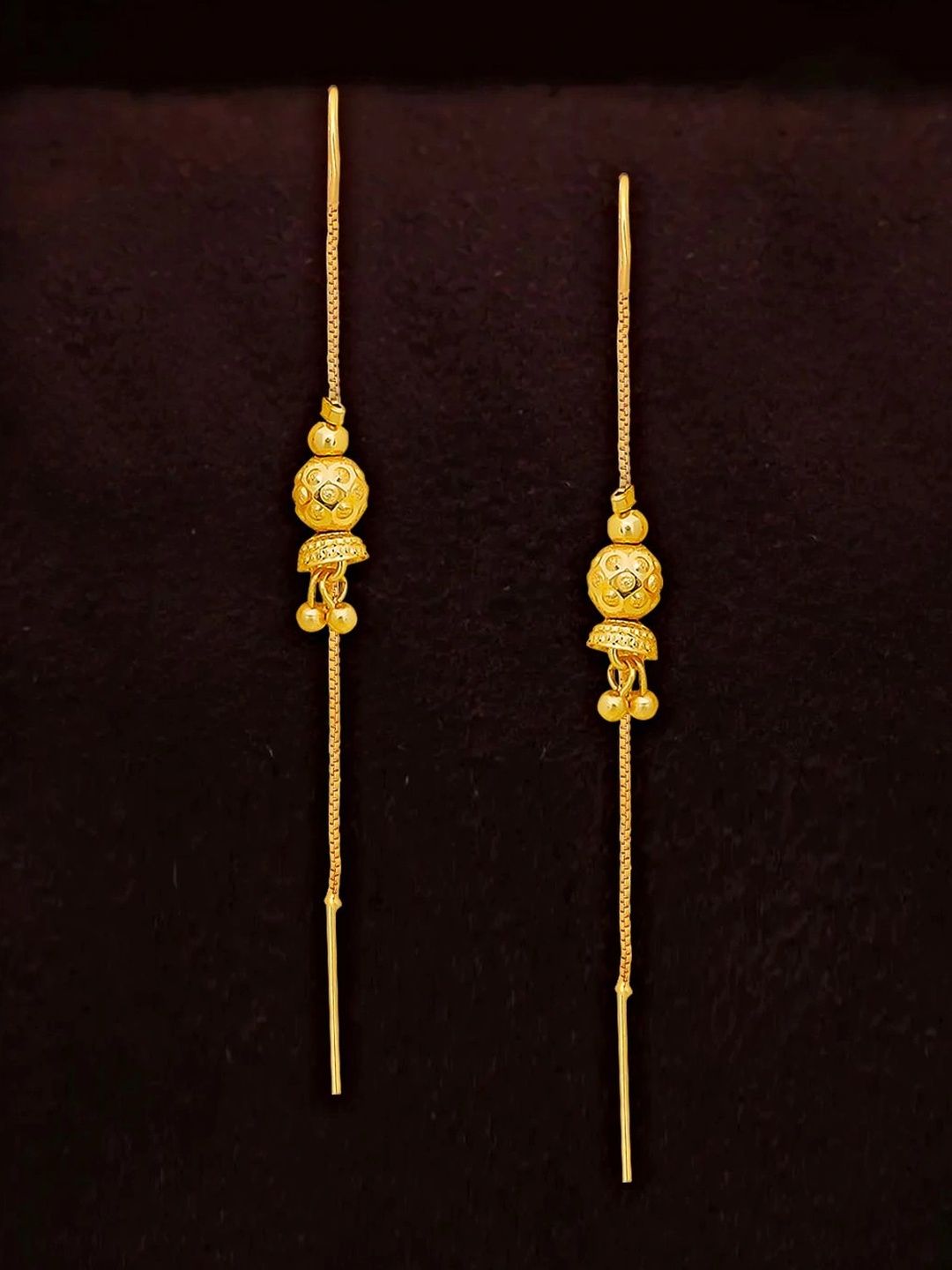 Drashti Collection Circular Drop Earrings-picture-29