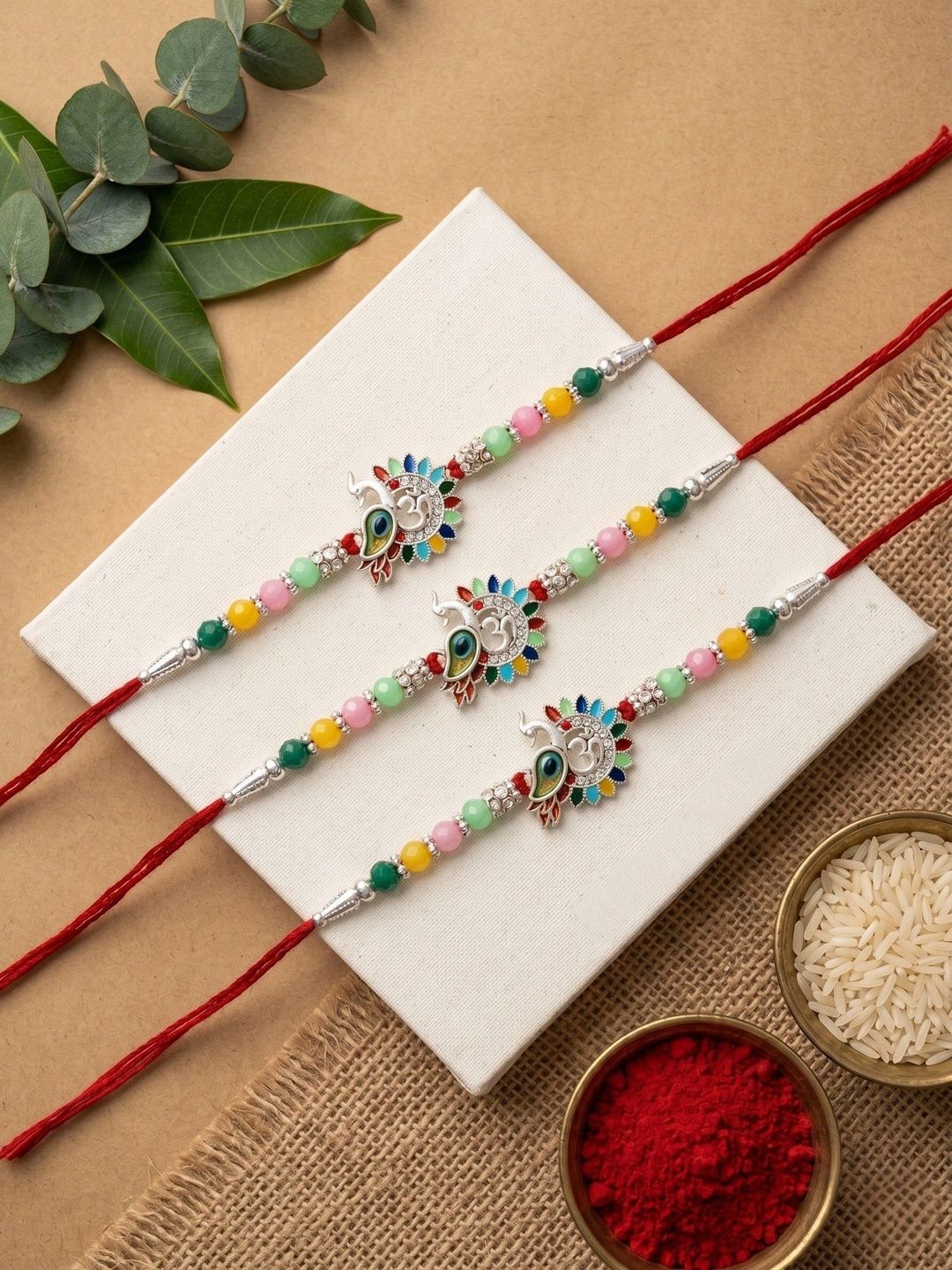 MEIRA JEWELLERY Thread Rakhi-image-14