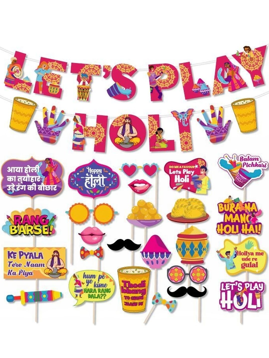 Festiko 42Pcs Festive Decor Set-picture-48