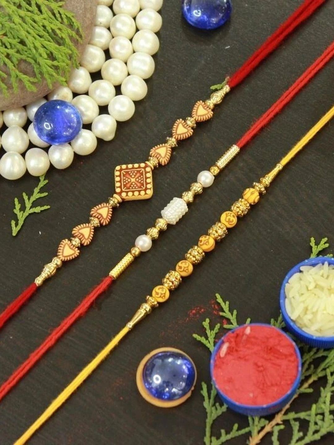 Sangria Thread Rakhi-picture-19