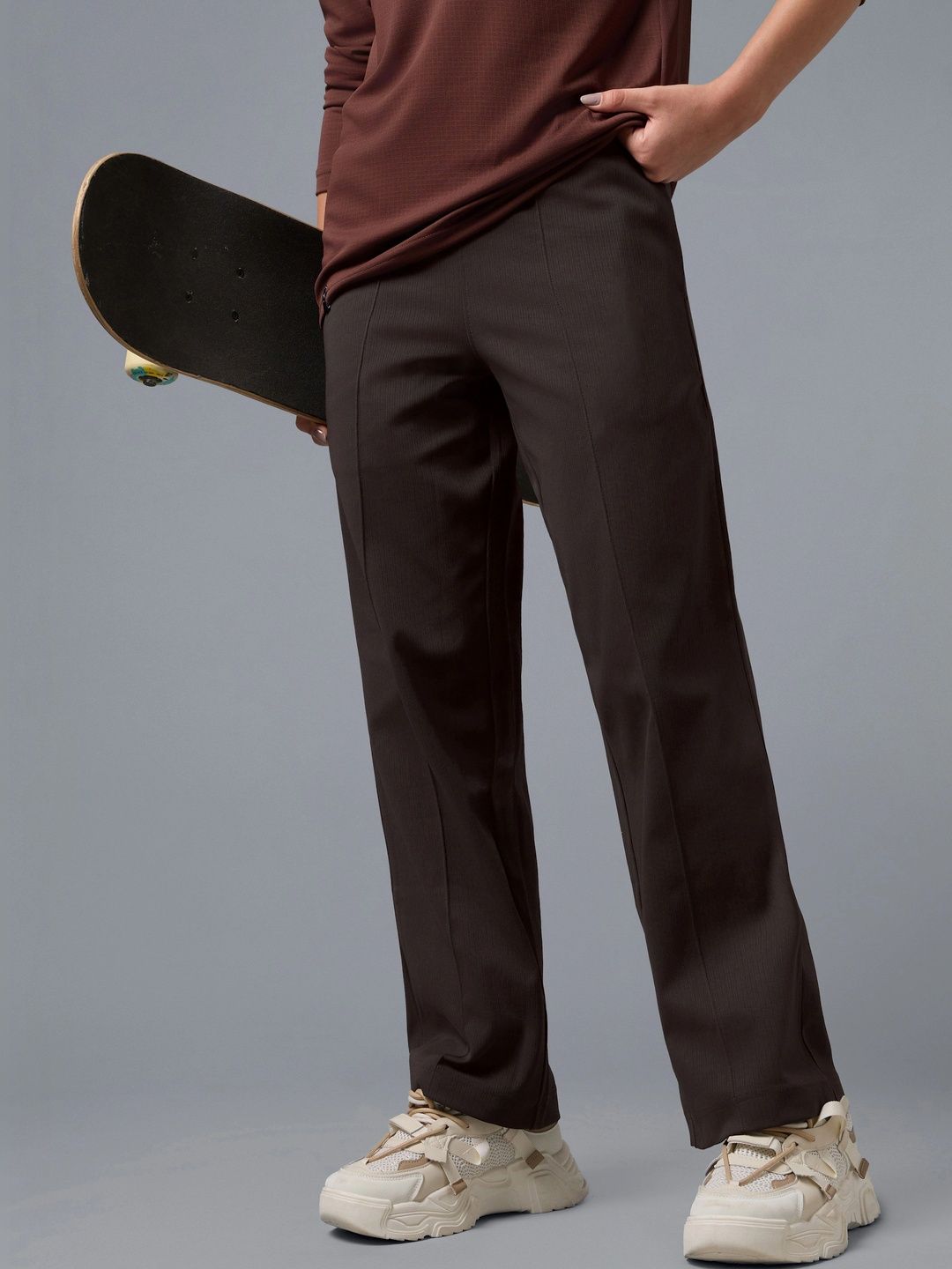 Technosport Women Relaxed Fit Rapid-Dry Track Pants-image-0
