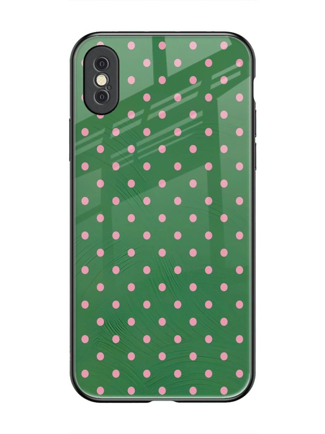 QRIOH Geometric Printed iPhone Xs Max Back Case Mobile Accessories-picture-20