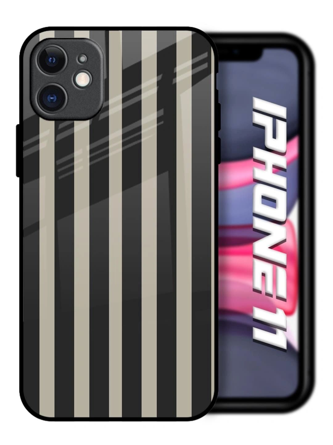 QRIOH Geometric Printed iPhone 11 Back Case Mobile Accessories-picture-15
