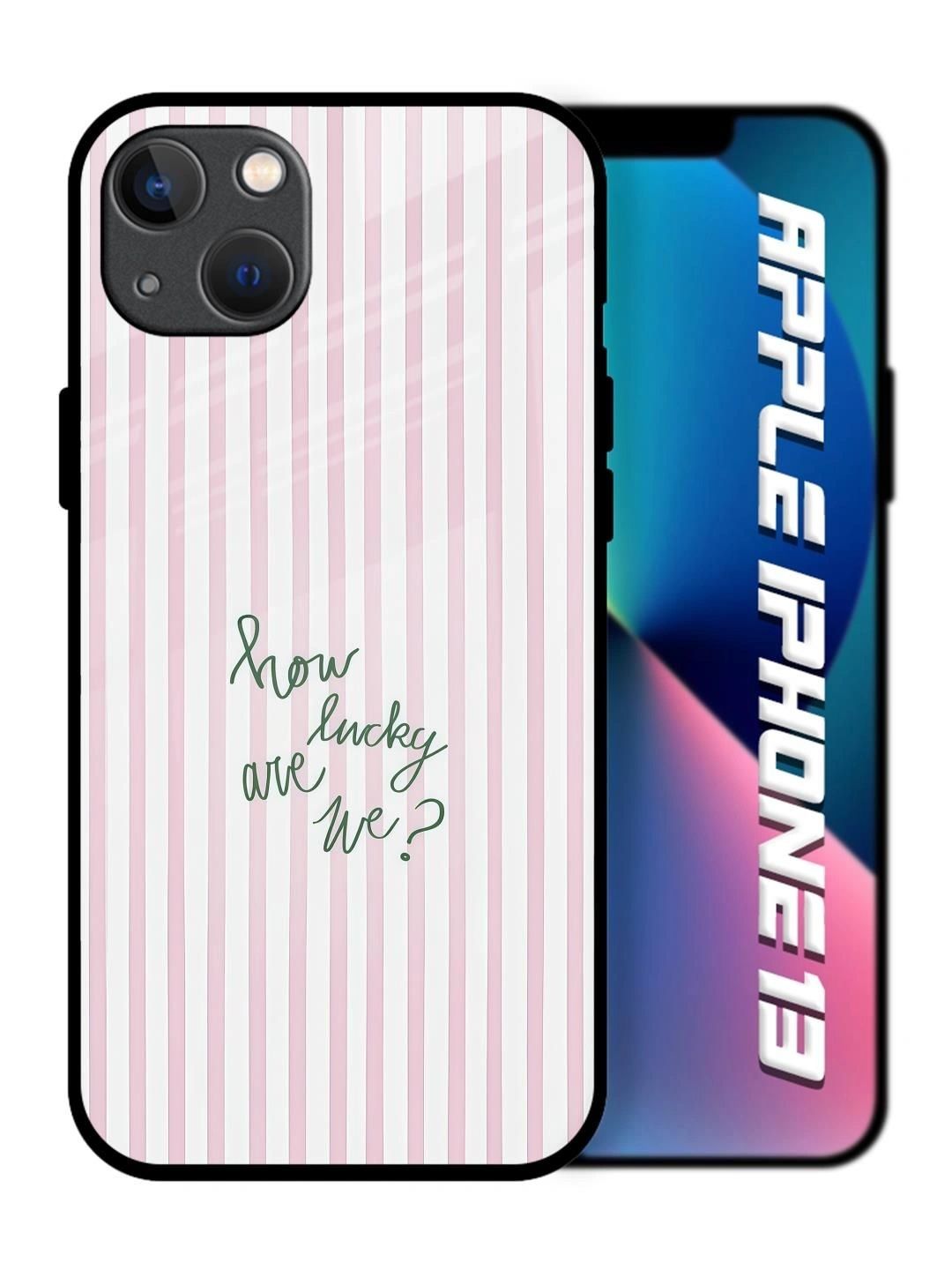 QRIOH Typography Printed iPhone 13 Back Case Mobile Accessories-image-40