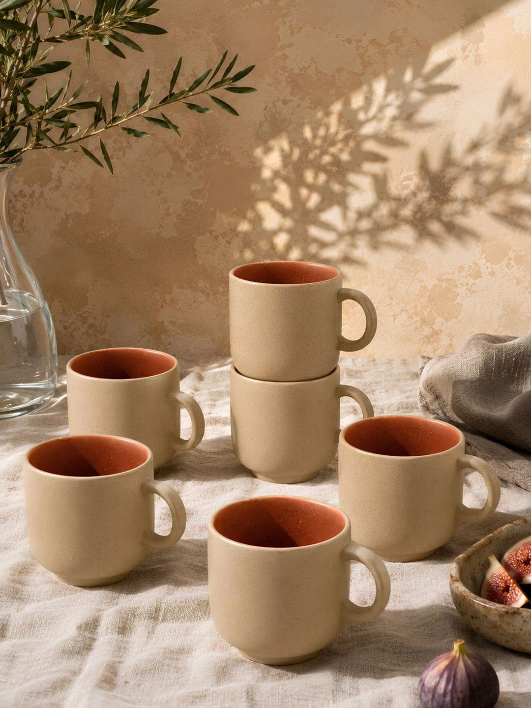 vola global llp red porcelain cups set of cups and mugs