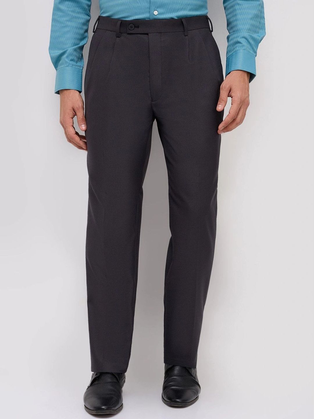 Park Avenue Men Pleated Trousers-picture-12