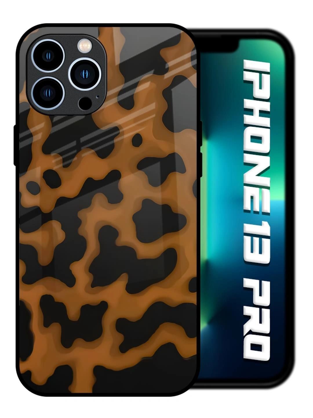 QRIOH Abstract Printed iPhone 13 Pro Back Case Mobile Accessories-picture-12
