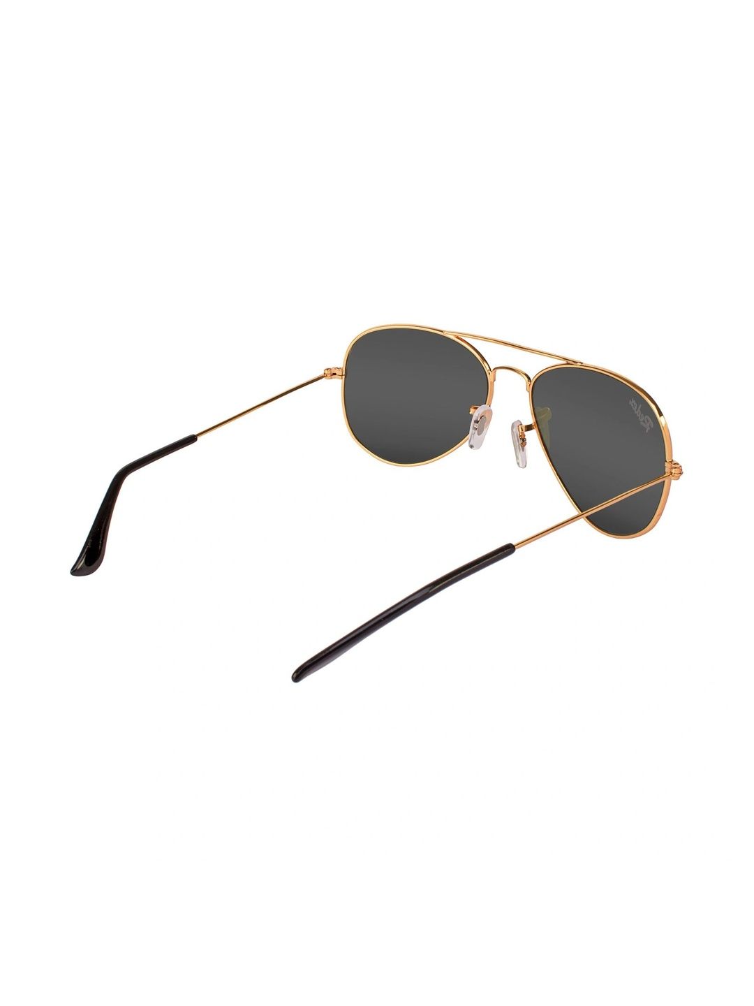 Roadster Unisex Green Lens & Gold-Toned Aviator Sunglasses with-picture-40