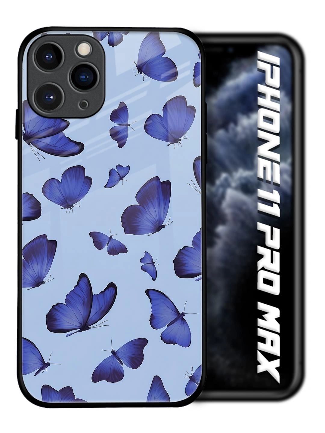QRIOH Floral Printed iPhone 11 Pro Max Back Case Mobile Accessories-picture-21