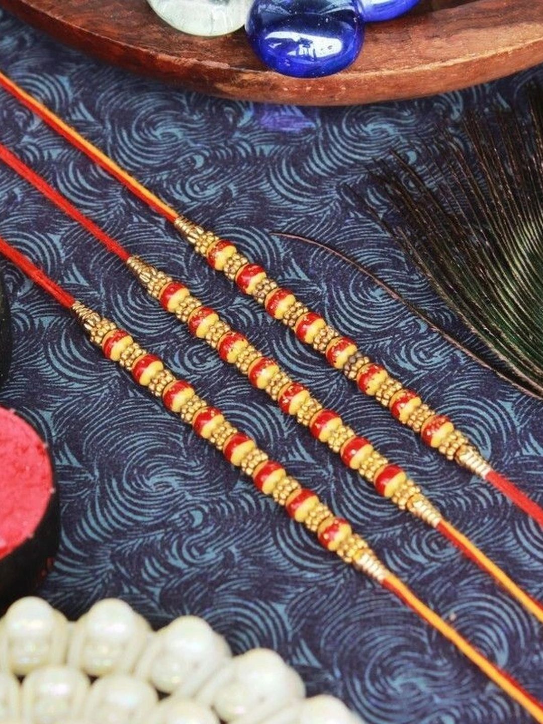 Sangria Thread Rakhi-picture-37