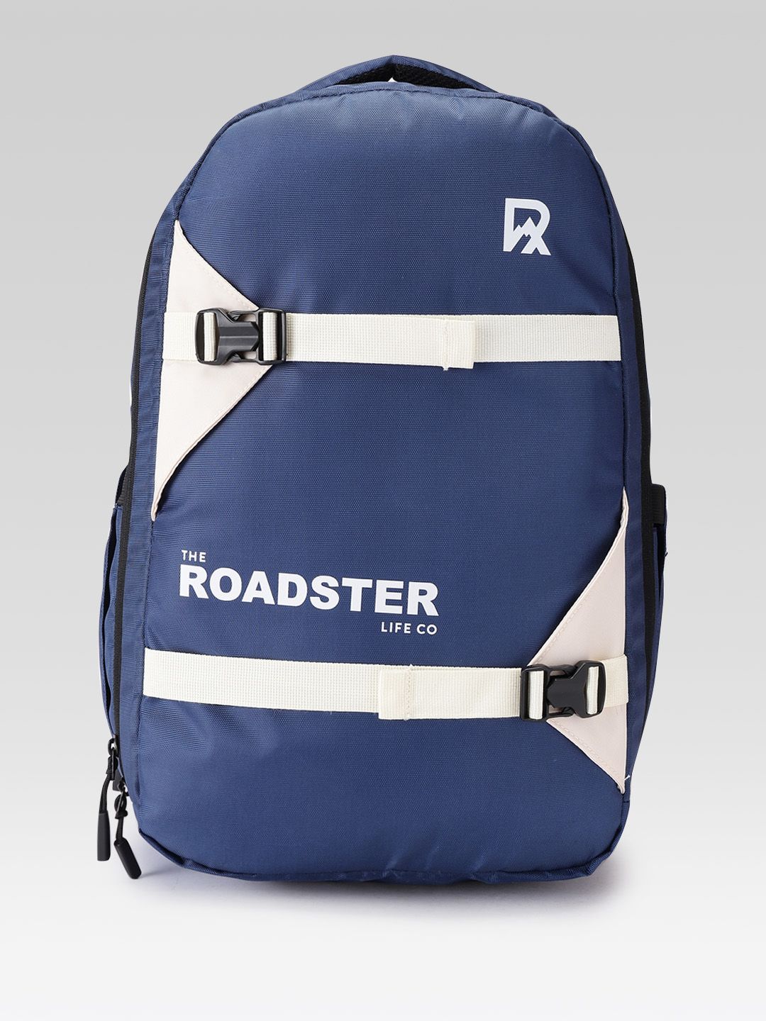The Roadster Life Co. Unisex Colourblocked Backpack with Rain Cover-picture-37