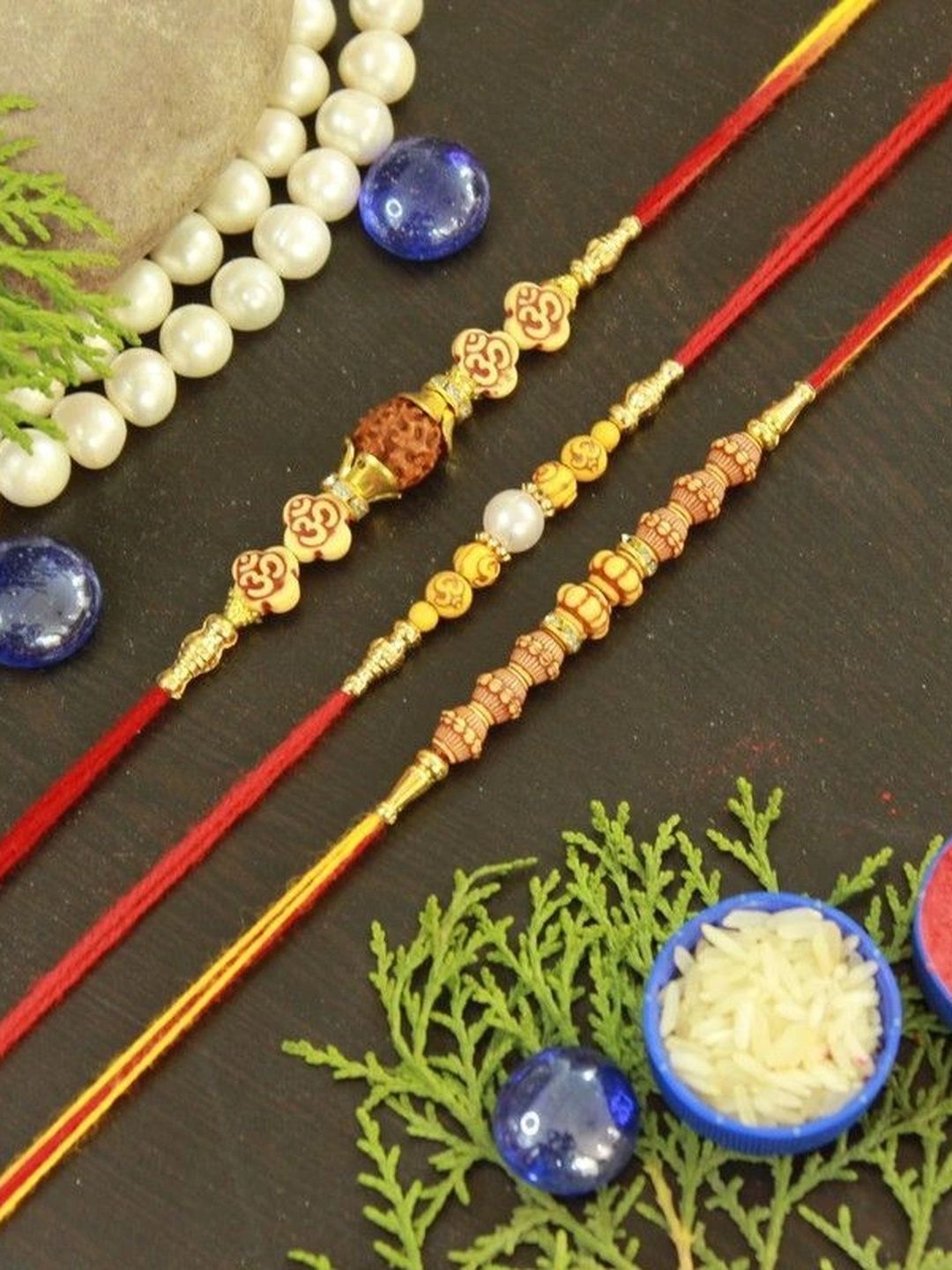 Sangria Thread Rakhi-picture-56