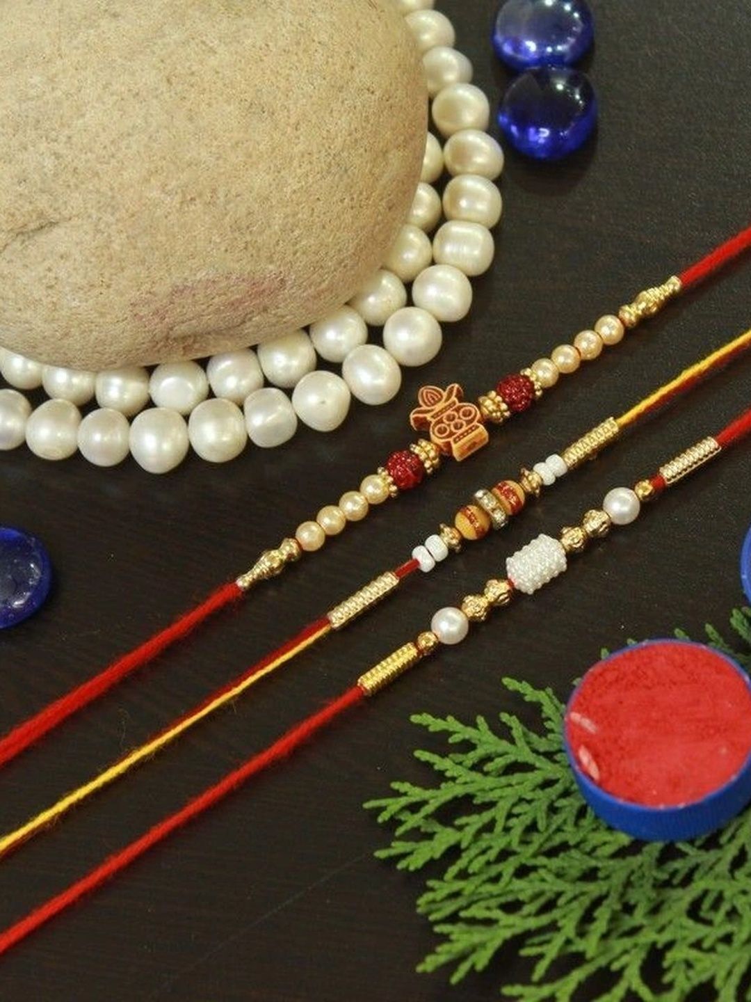 Sangria Thread Rakhi-picture-34