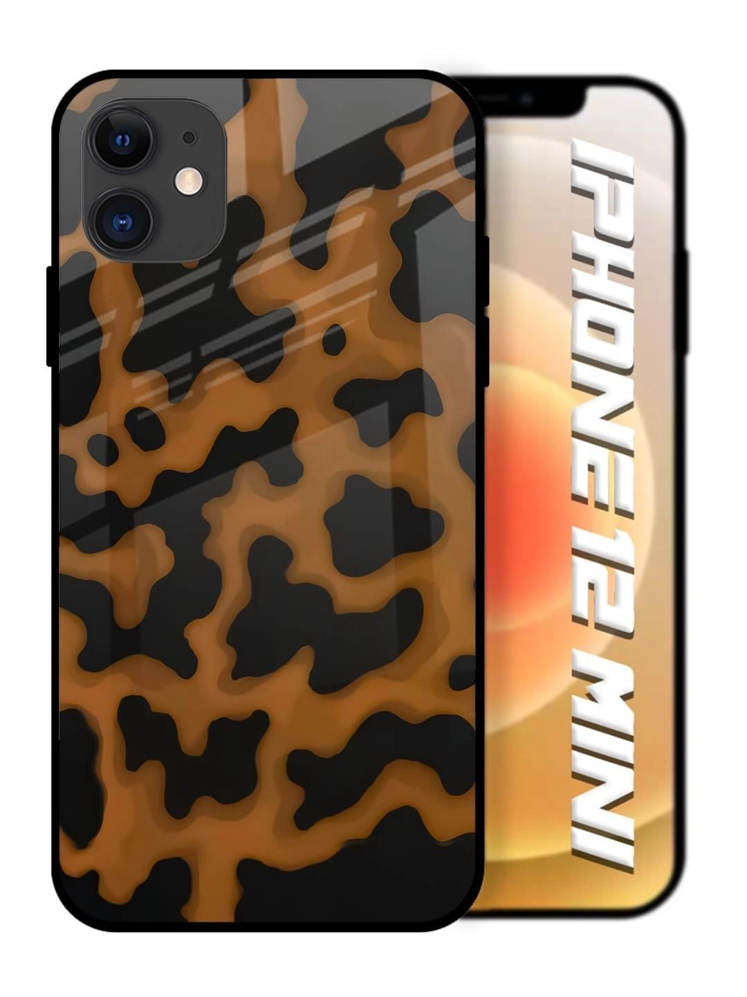 QRIOH Abstract Printed iPhone 12 Mini Back Case Mobile Accessories-picture-42