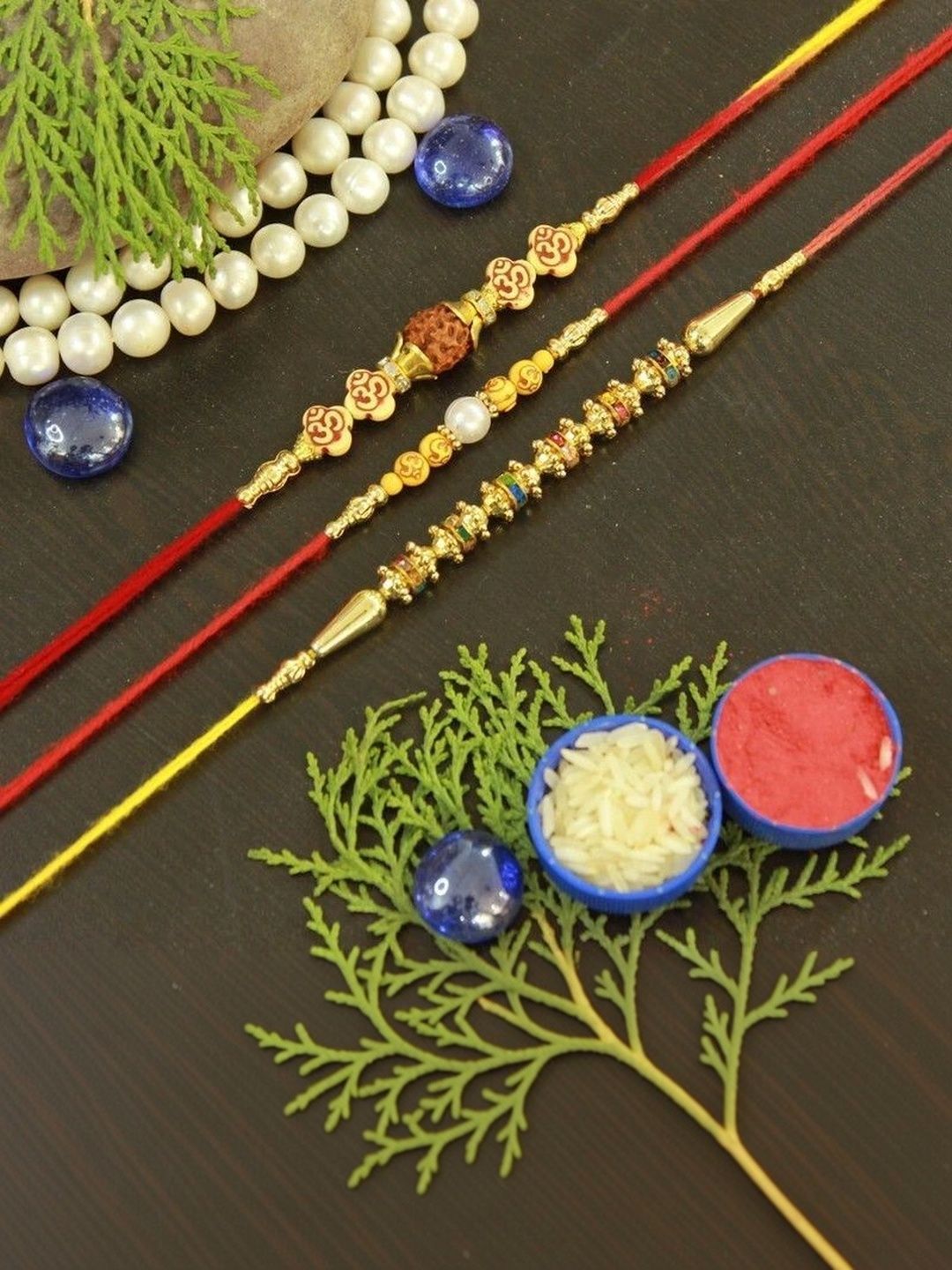 Sangria Thread Rakhi-picture-37
