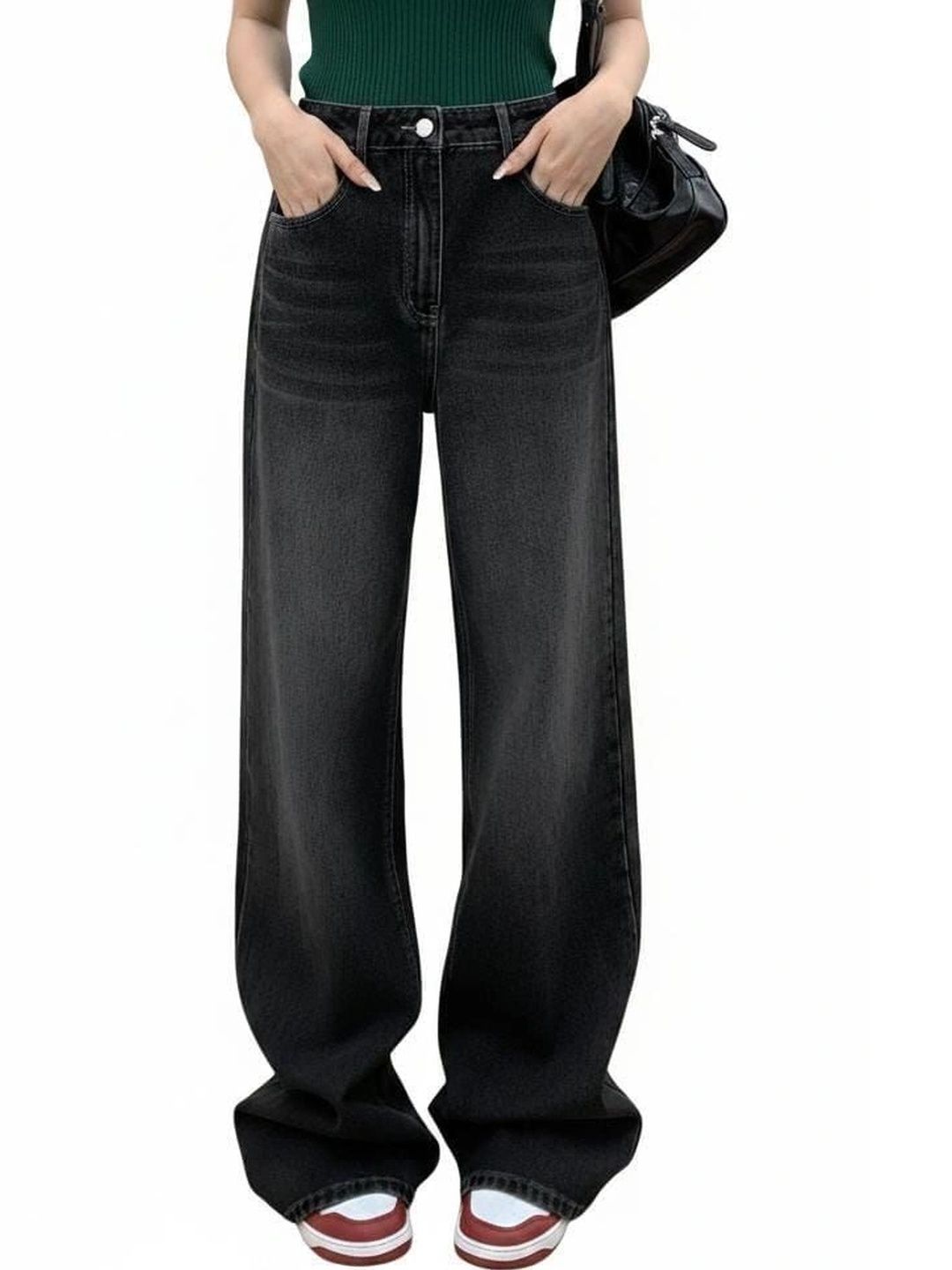 H&H Women Wide Leg High-Rise Jeans-picture-29