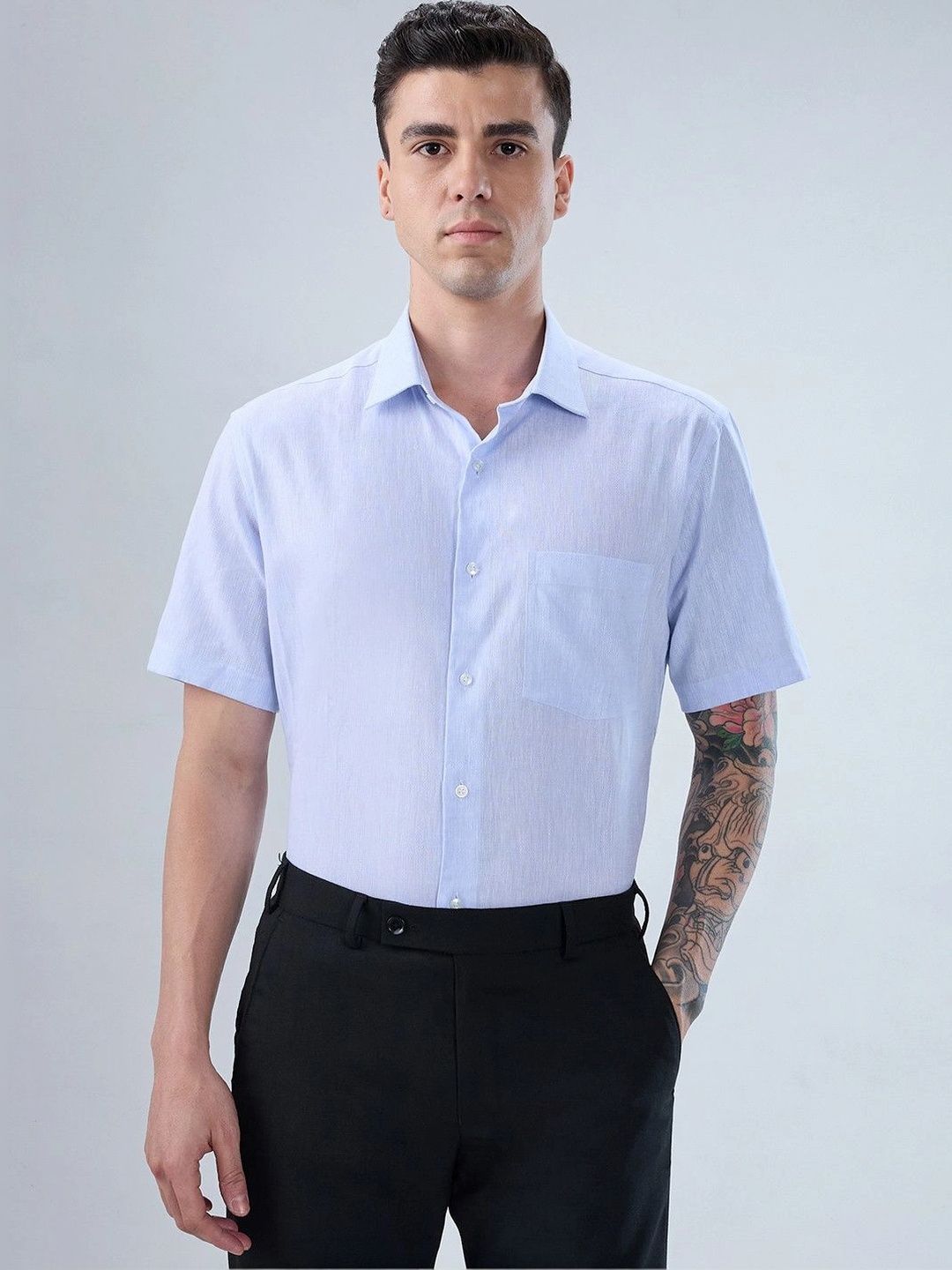 Park Avenue Men Classic Casual Shirt-picture-28